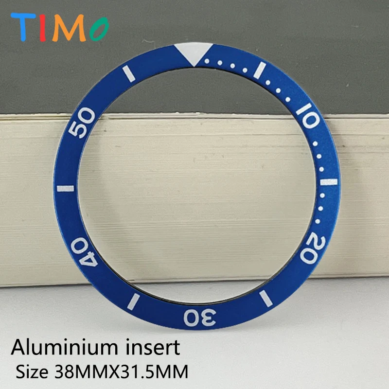 Premium 38x31.5mm Aluminum Bezel Insert
