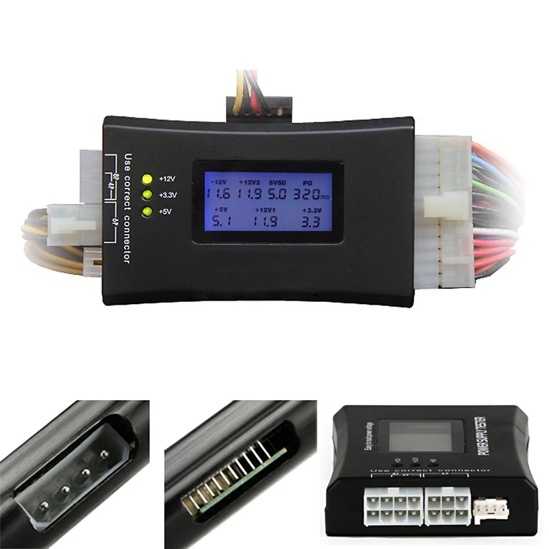 

Btx Innovative Convenient Diagnostic Durable Design Accurate Measurement Easy To Use Computer Psu Diagnostic Tool Atx Portable
