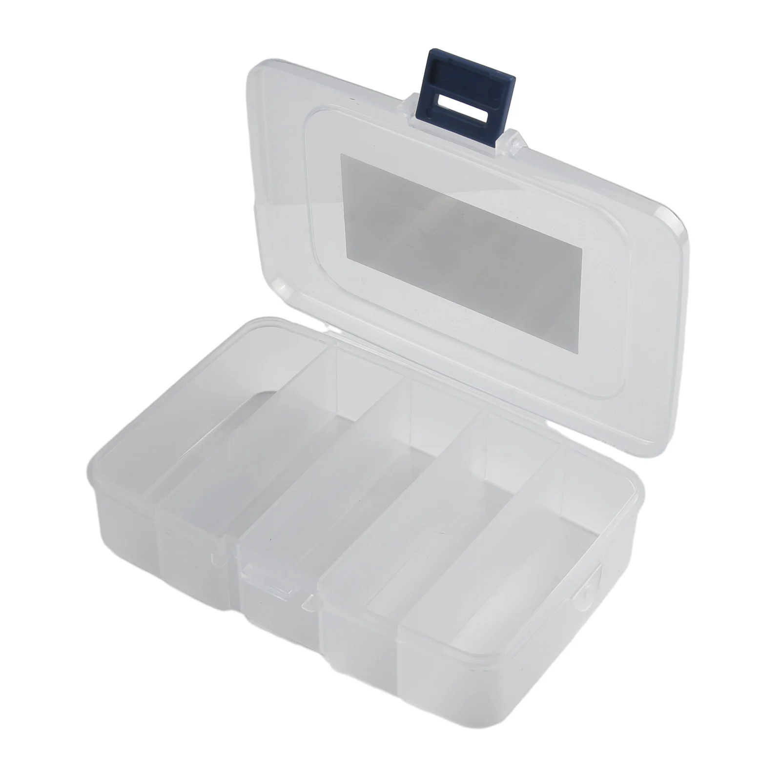 

5 Grids Plastic Tool Screws IC Storage Box Fishing Lure Box Craft Organizer Small Part Bead Holder Case Organizer Container