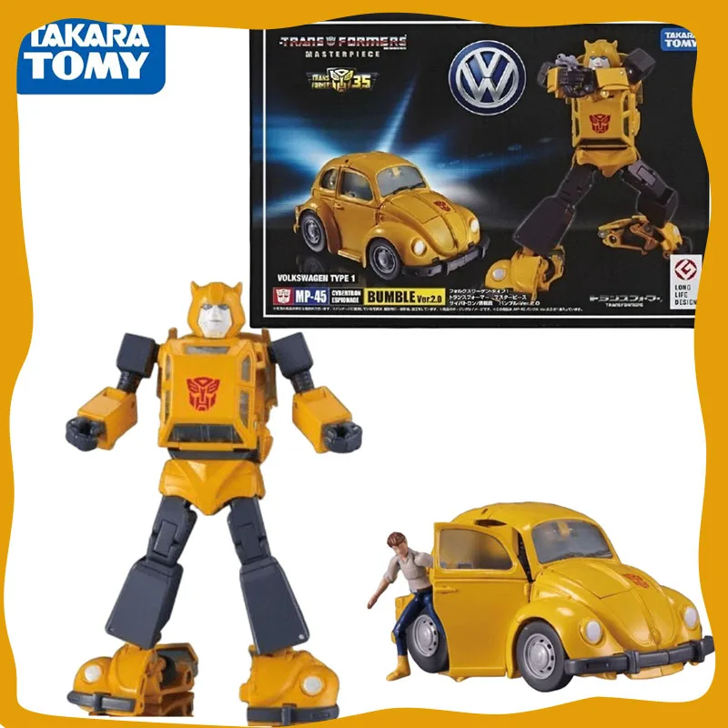 

Аниме Трансформеры Ko Mp45 Mp-45 Bumblebee экшн-фигурки Autobot модели статуэток Коллекция игрушек для подарка