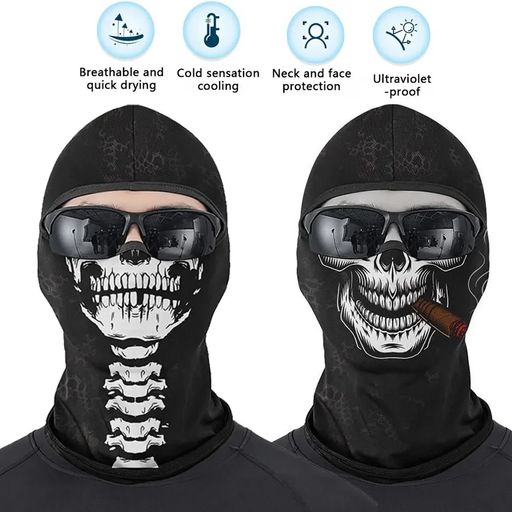 Polyester Windproof Mask for Outdoor Riding and Skiing