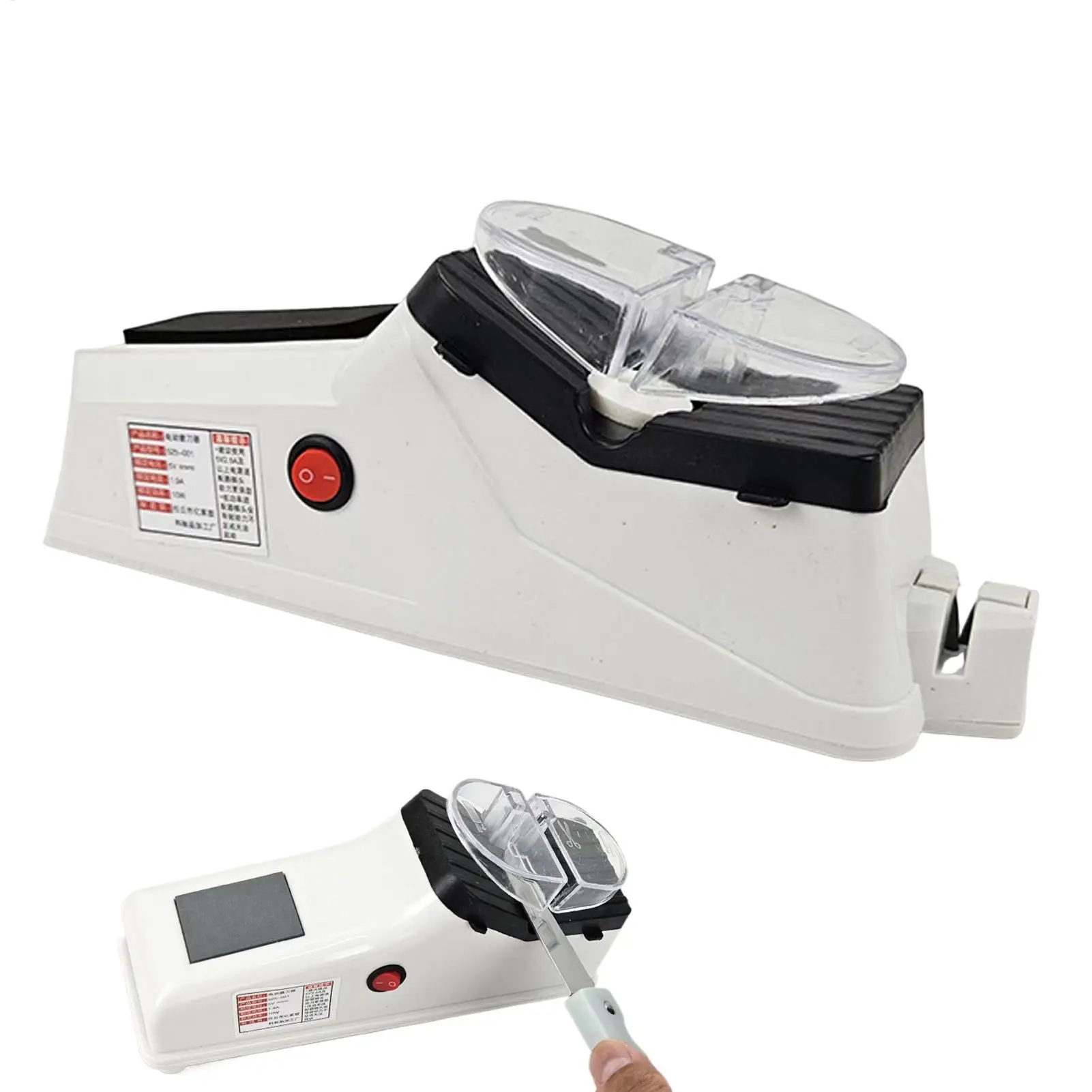 Electric Cutter Sharpener Rechargeable Professional Cutter Sharpener For Automatic Electric Sharpening Tool With ProtectiveCover