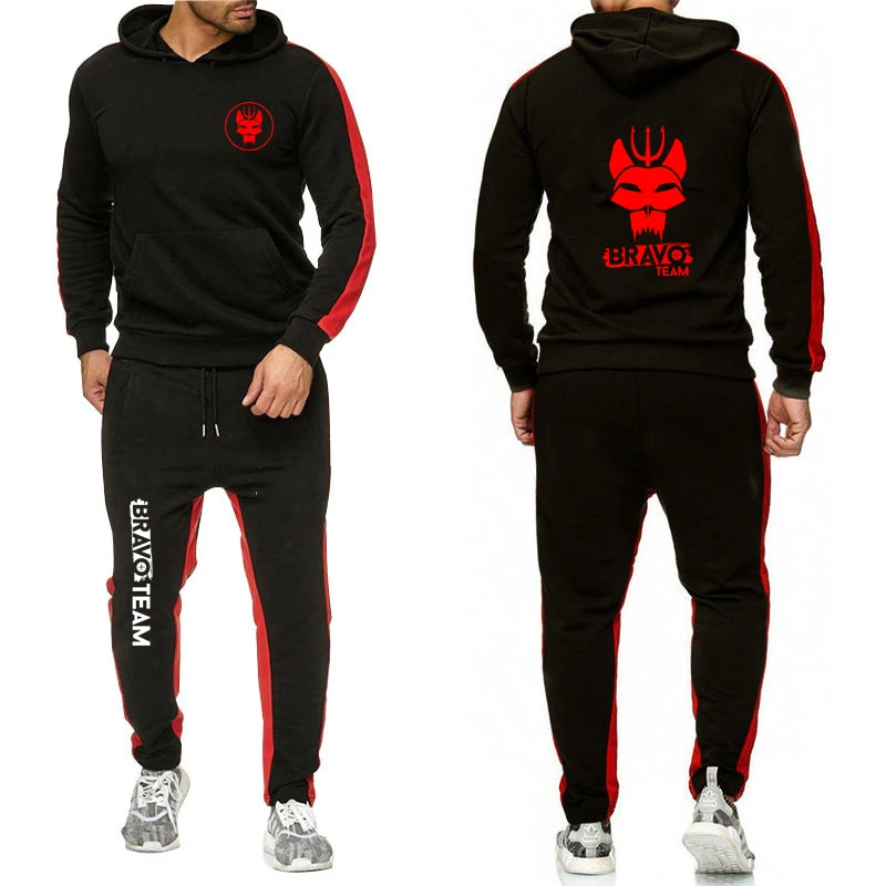 PlatiNum Bravo Team Hoodie and Pants Set - Material Texture