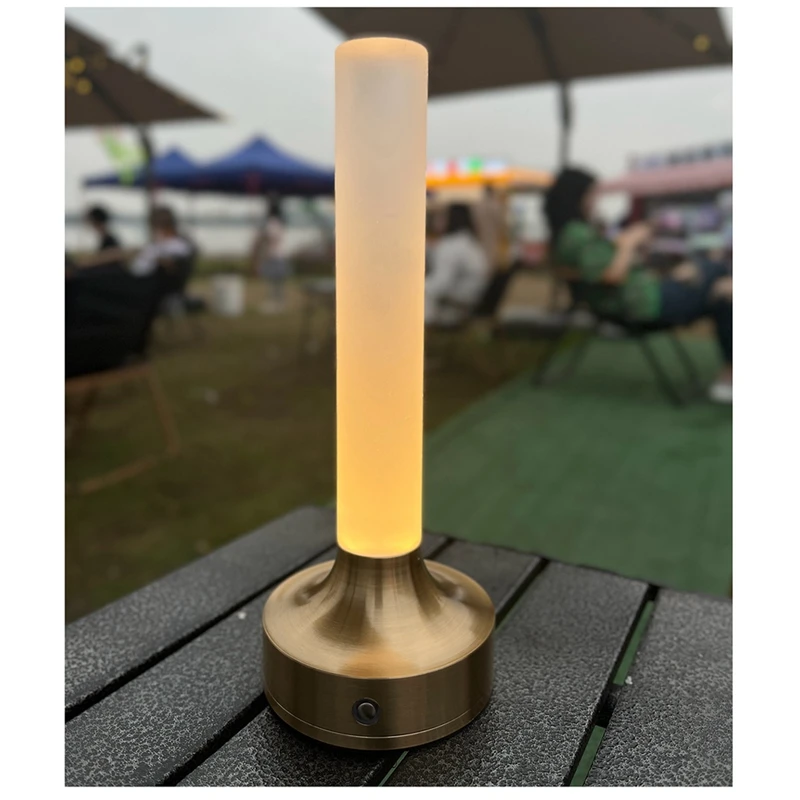 

Usb Rechargeable Wireless Touch Lamp Desktop Decoration Atmosphere Night Light For Bedroom
