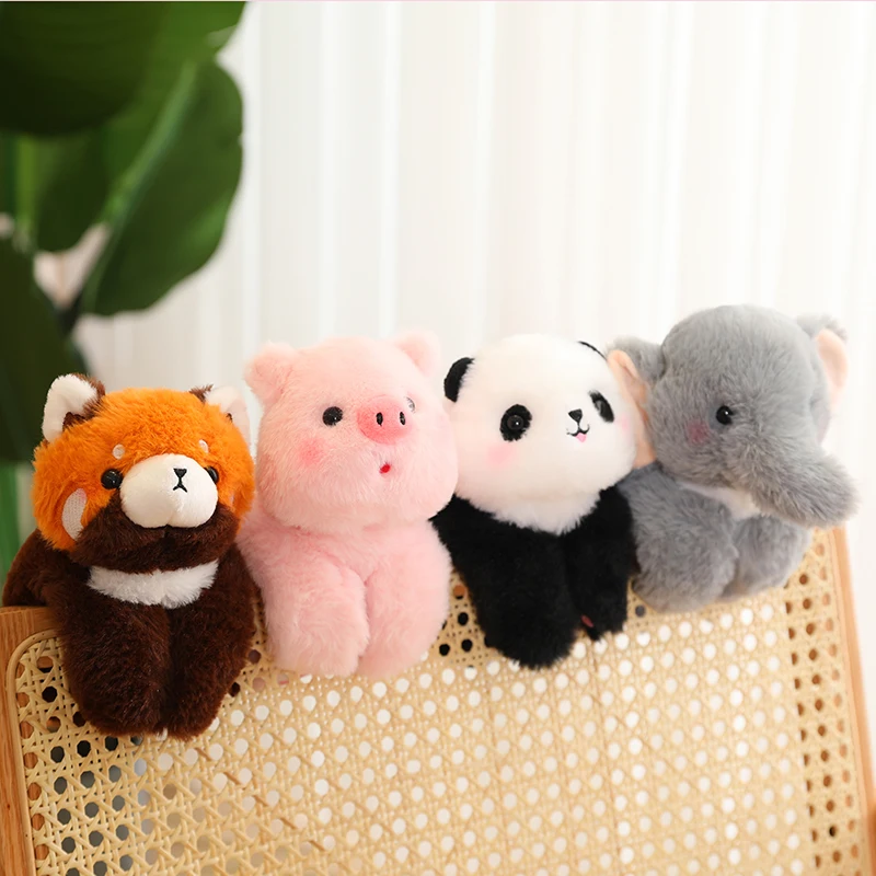 

Kawaii, застежка-запястье в виде животного, плюшевый браслет панда, тигр, панда, детские игрушки