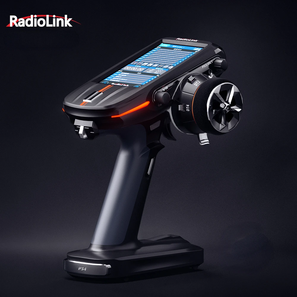 

Radiolink RC8X 2.4G 8CH 4.3inch LCD Touch Screen Transmitter Compatible with TBS CRSF R8FG R4FGM Receiver for RC Car Boat Robot