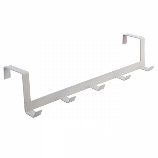 

Hooks Over The Door 5 Hooks Home Bathroom Organizer Rack Clothes Coat Hat Towel Hanger Bathroom Kitchen Accessories Holder
