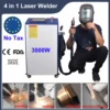 3000W 4 in 1 Fiber Laser Welding Cleaning Cutting Soldering Machine Handheld Reci 1500W Laser Welder for All Metal EU US Stock 1