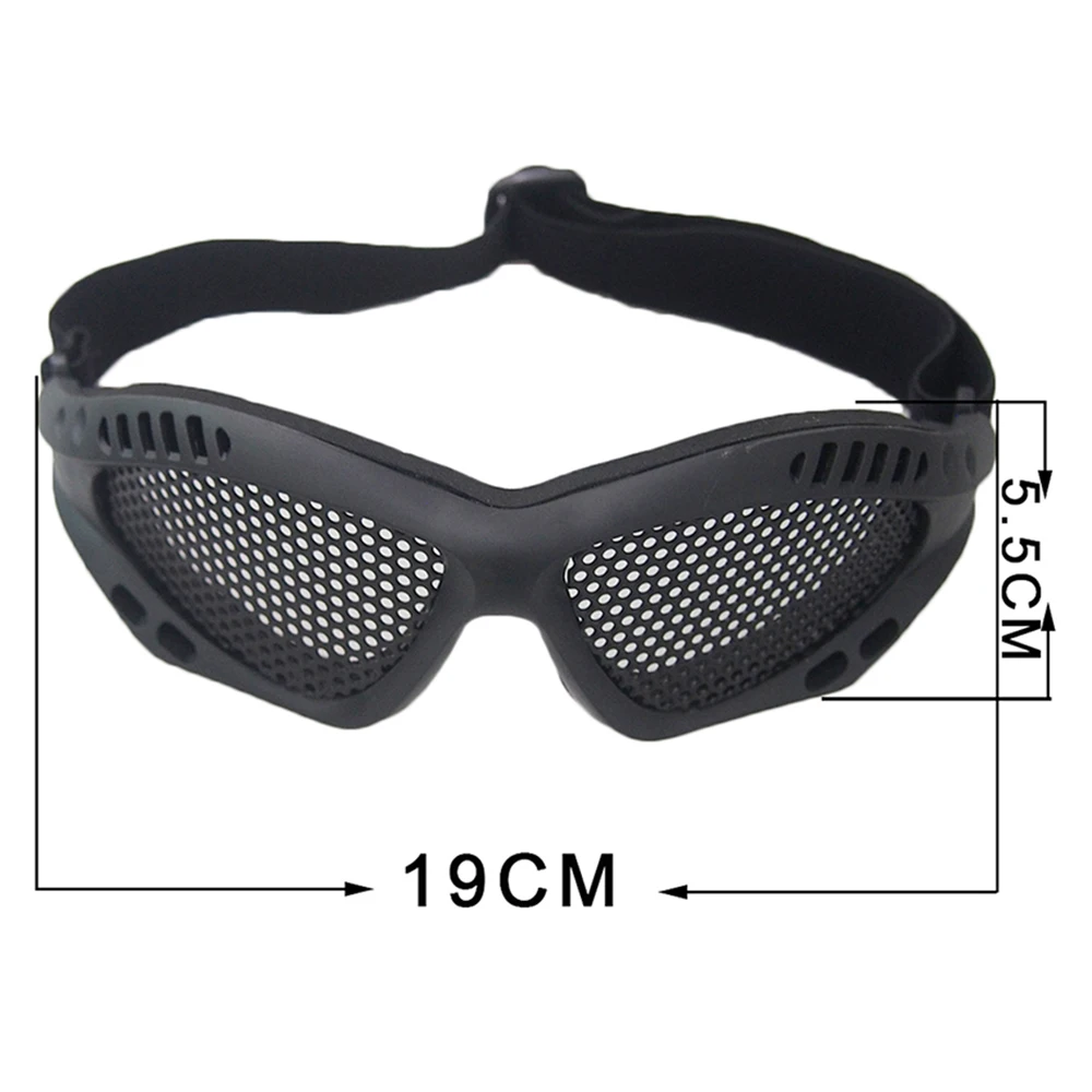 Tactical Airsoft Goggles Eyewear Metal Stencil/PC Lens Impact Resistance for Cycling Paintball Game Protection tactical goggles safety goggles shooting glasses polarized sports glasses polarized glasses polarized goggles uv protection glasses
