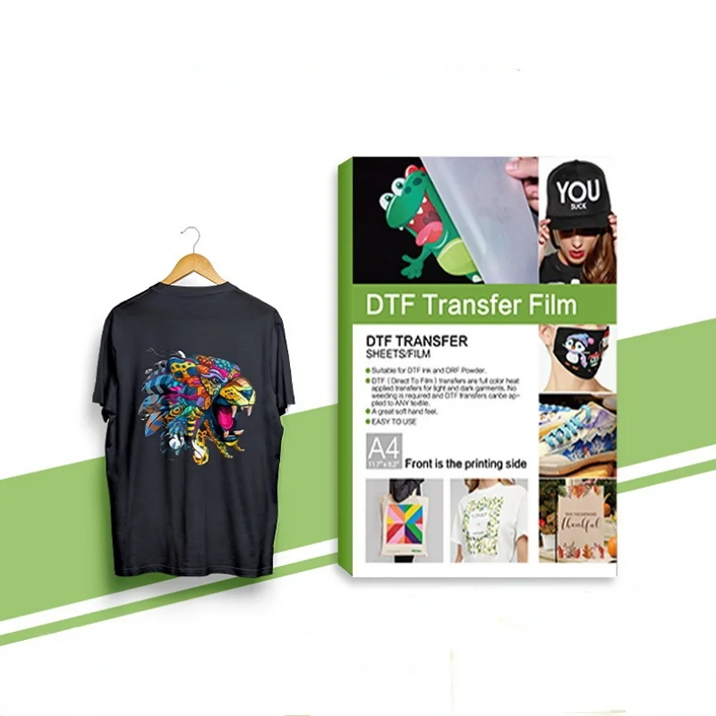 V–2 Dédelget DTF fólia printable Gabalyodik Átszállítás bakelit DTF Átszállítás fólia számára DIY Öltözés tshirts designs 10/20/30/50/100pcs/lot