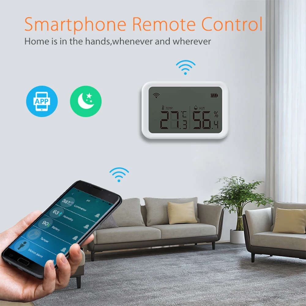 Рисунок 3 - Tuya Smart Zigbee ЖК-дисплей температуры