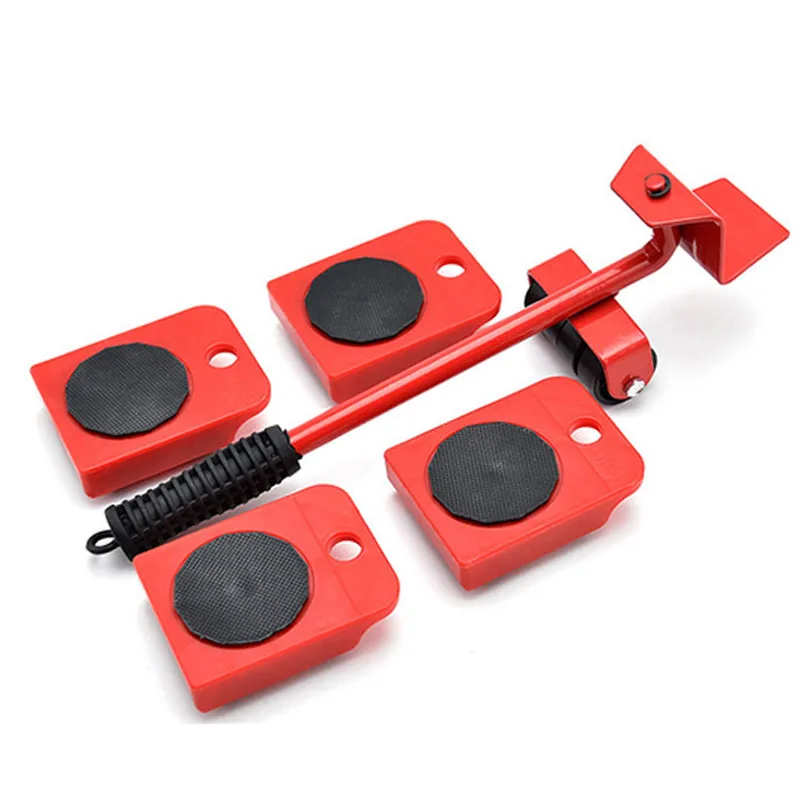 Furniture Heavy Duty Furniture Lifter Mover Roller with Wheel Bar Moving Device Lifting Helper Furniture Moving Transport Tool