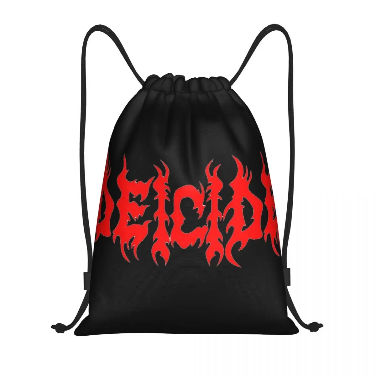 

Deicide Logo Multi-function Portable Drawstring Bags Sports Bag Book Bag For Travelling
