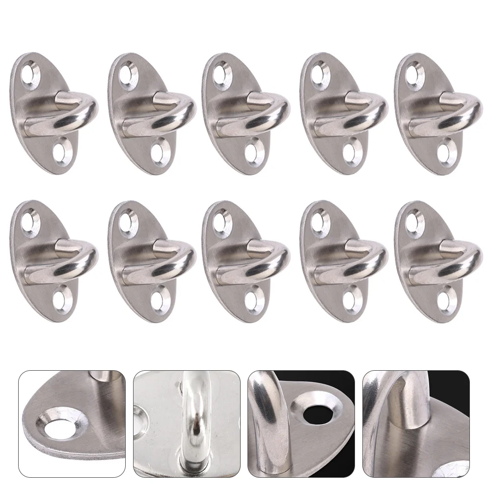 

Hook Ceiling Swing Eye Plate U Ring Staple Boat Hooks Pad Suspension Brackets Marineloop Chair Hanging Kit