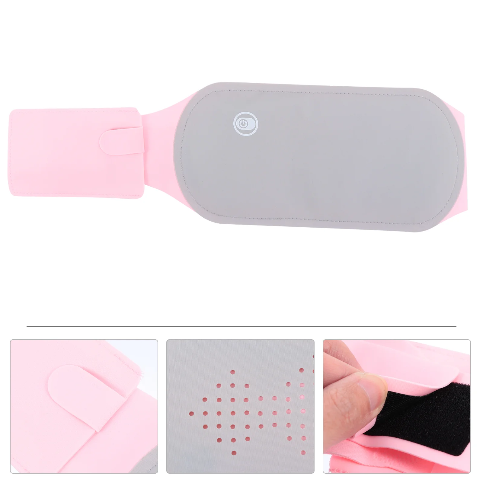 

Electric Heating Pad 3-Gear Adjustable Temperature Abdoment Waist Belt Menstrual Heating Pad For Menstrual Period Pain Relief