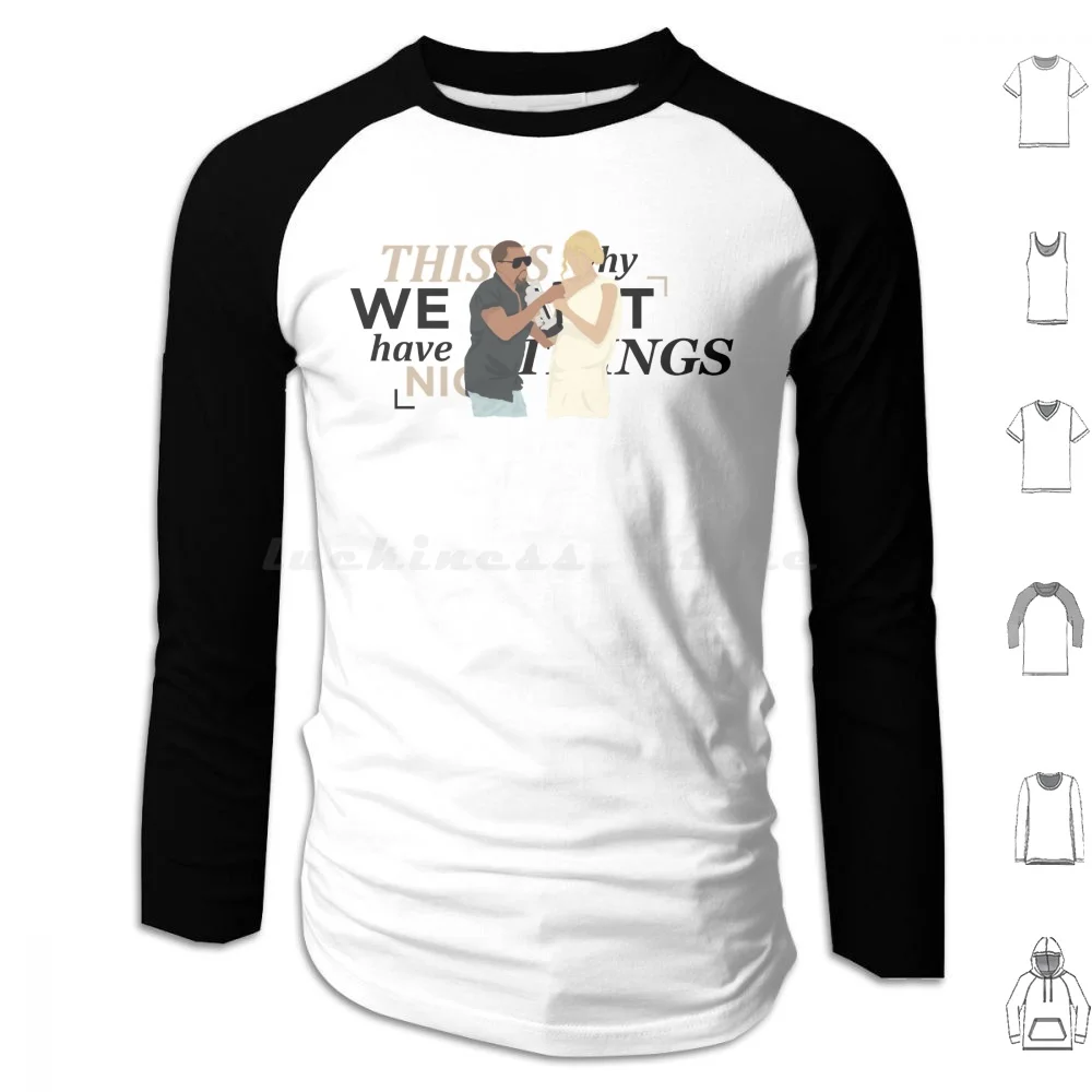 thumbnail image 1 of Esta es la razón por la que no podemos tener cosas buenas Sudadera con capucha de manga larga Reputation Letras 1989 Swift Taylor Ts7 Speak Now Lover, 1 of 5