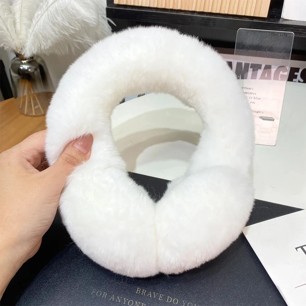 Fur Earmuffs Women Winter Retail