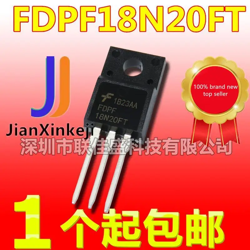 

10 шт., 100% оригинальная новая модель телефона FDPF18N20FT FDPF18N20 18A 200 в