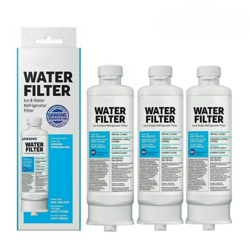 Water Filter Replacement DA97-17376b for Samsung Refrigerator haf-qin/exp haf-qin DA97-08006C etc.