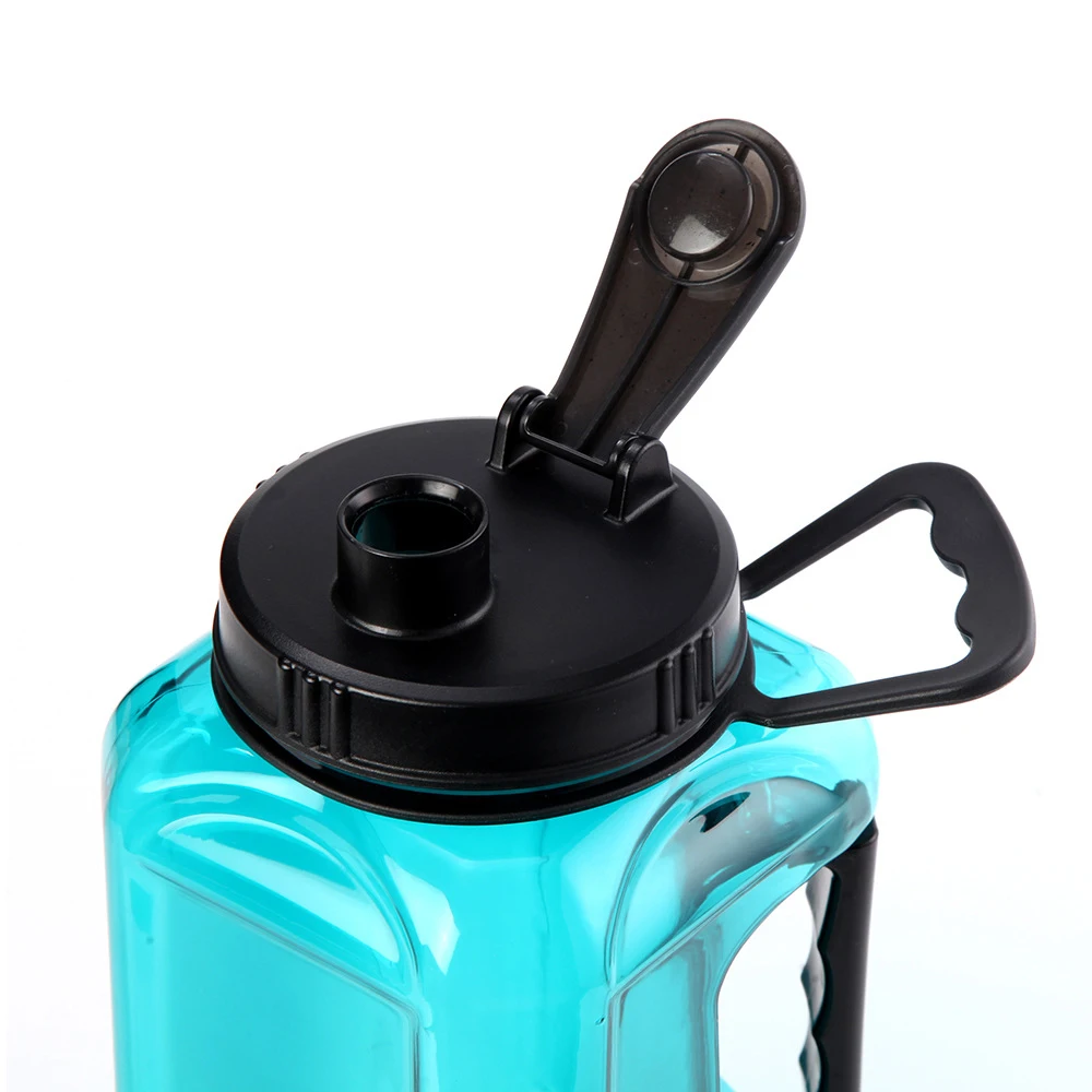 Outdoor Travel Sports GYM BPA Free Portable Leak-proof Kettle Water Bottle 2 Liters for Man Plastic Large Capacity Water Bottle