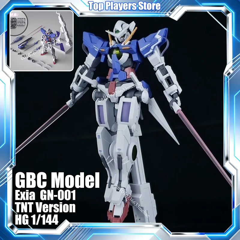 In Stock GBC Model Exia GN-001 HG 1/144 TNT Version Assembly Model Kit ...