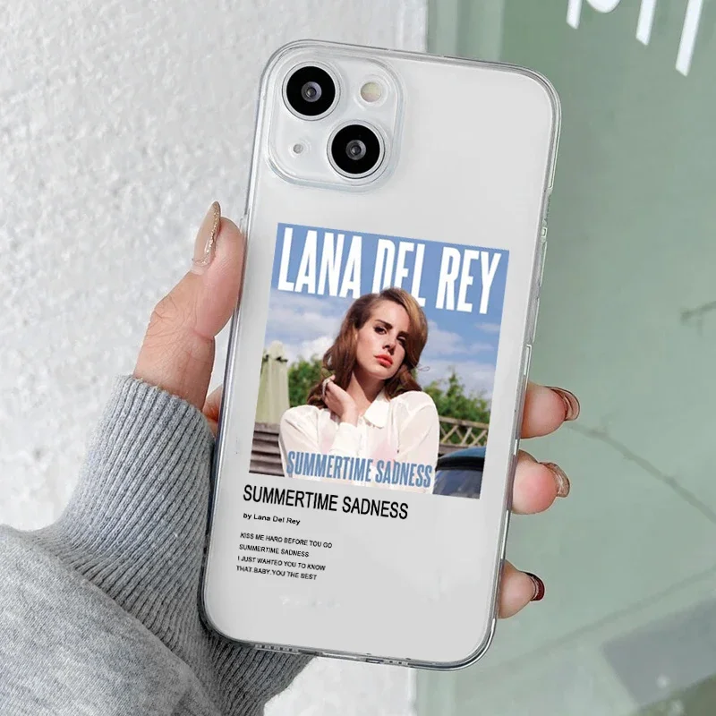 Lana Del Rey Artistic Kraft Poster Design Phone Case