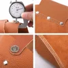 Vintage Leather Electric Drill Storage Bag Multi-pocket Tool Waist Bag for Belt Makita Electric Wrench Electric Screwdriver 5