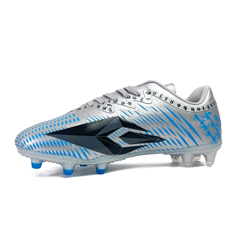 

2024 High Quality Men's Football Sports Shoes Low Cut Lace-up Society Soccer Cleats Men Professional Outdoor Futsal Sneakers Man