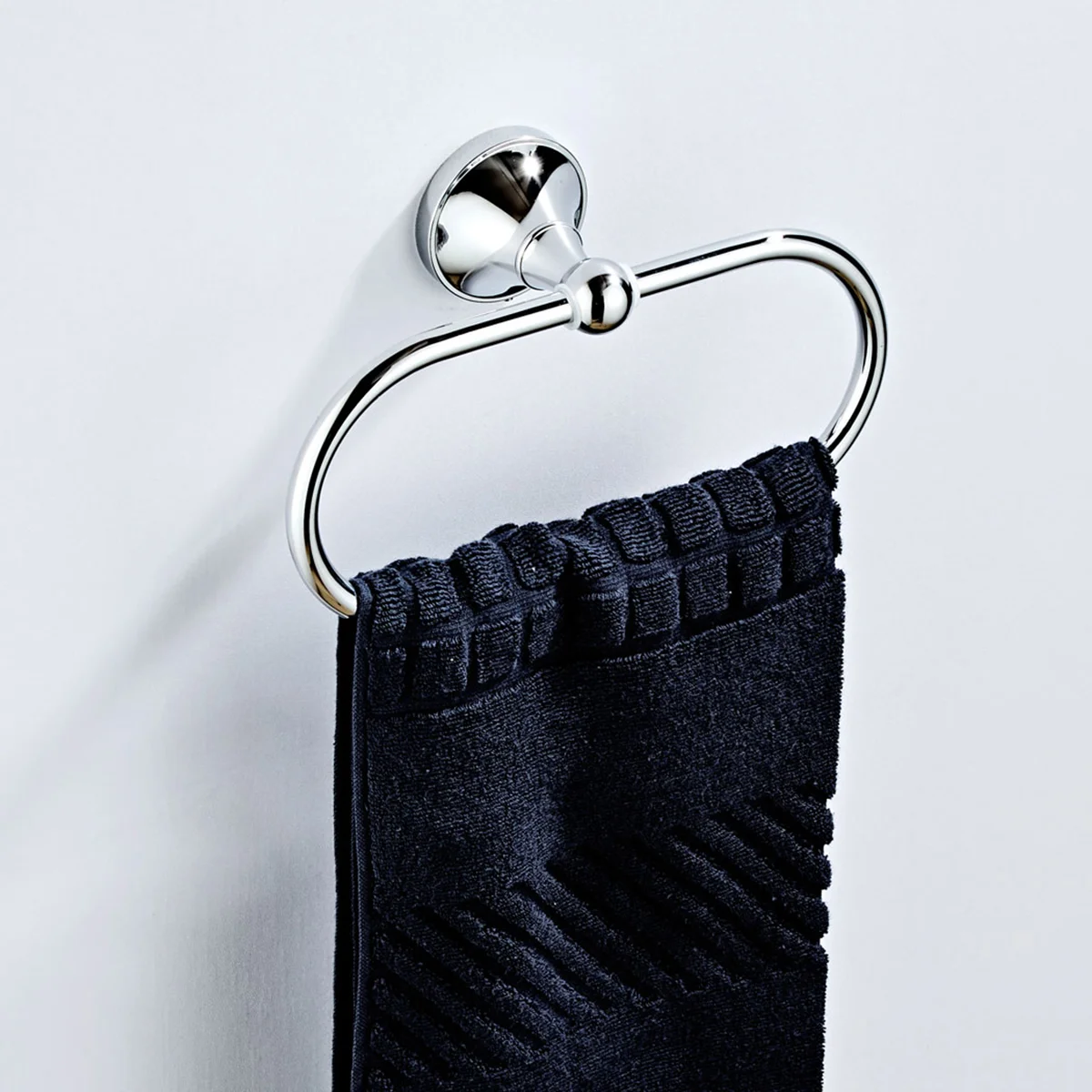 

Coat Hangers Towel Ring Vintage Wall Mount for Bathroom Shelf Hanging Rack Home