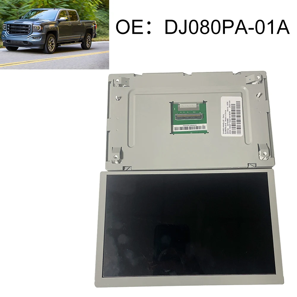 

1x 8-inch LCD Screen For Chevrolet GMC-Sierra 1500 2500HD 3500HD REPLACEMENT LCD With TOUCH SCREEN Display Digitizer 2014-2018