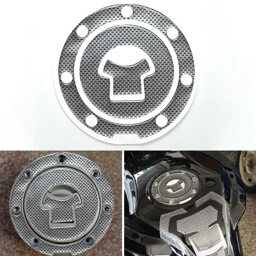 

Новинка, Черная защитная наклейка на мотоцикл, бак для газа и масла, углеродное волокно, наклейка для Honda