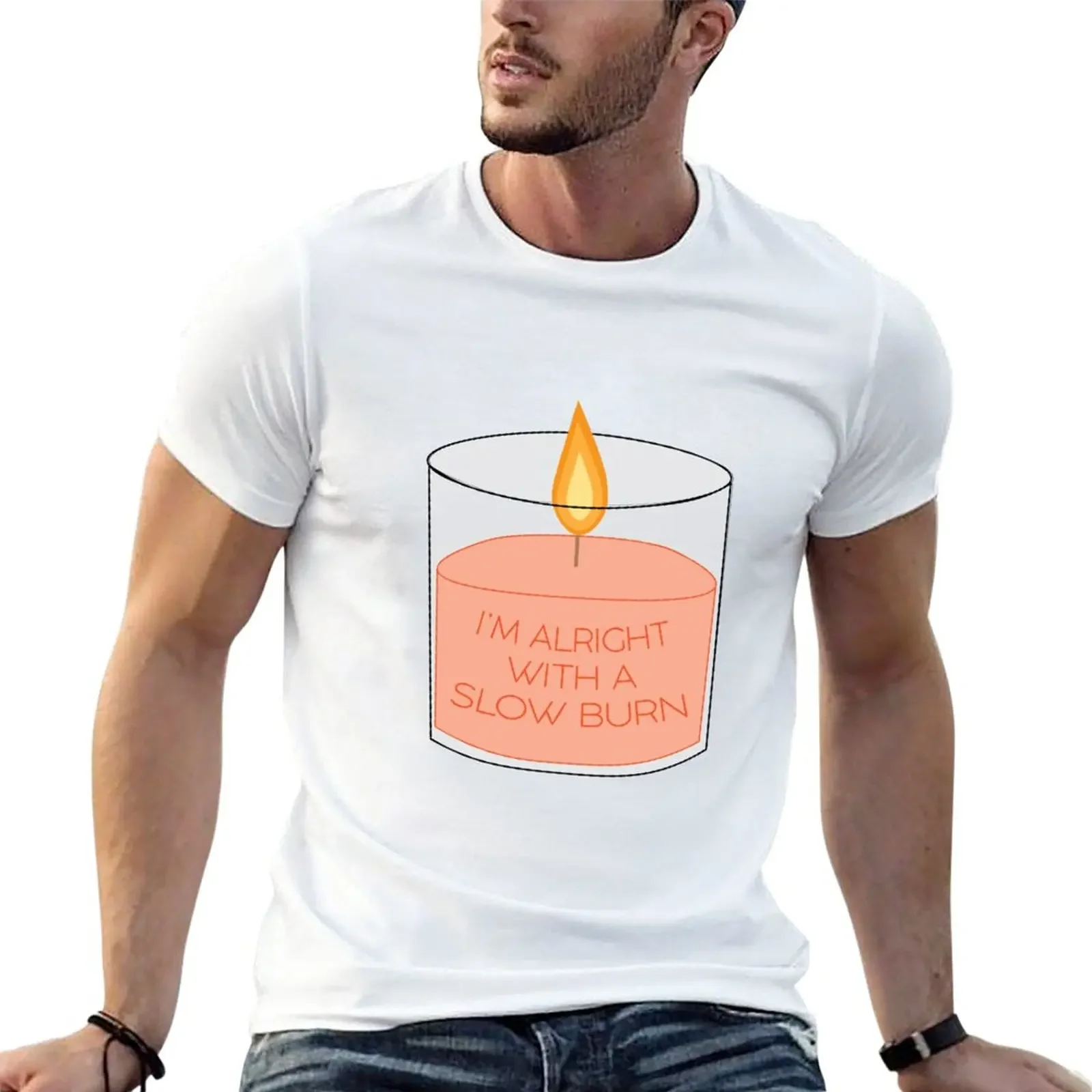 

slow burn T-Shirt Short sleeve tee graphics clothes for men