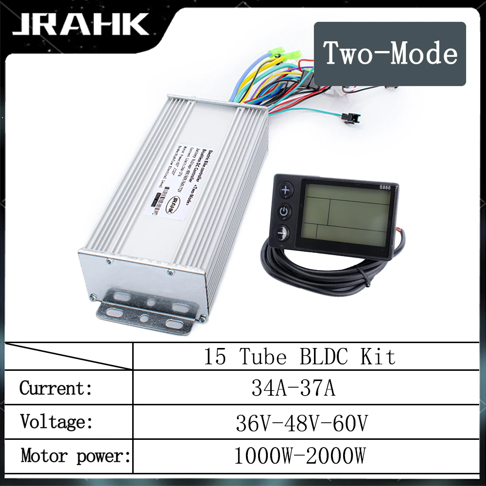 

JRAHK 48v Electric Bicycle Kit 2000w Controller 1000w Scooter Controller 60v Brushless Controller 36v 52v Controller