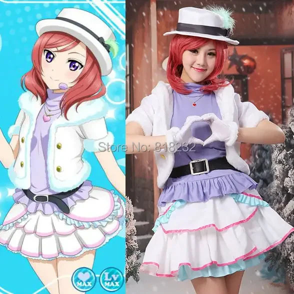

Жилет для косплея Nishikino Maki с надписью «Love Live Snow Halation»