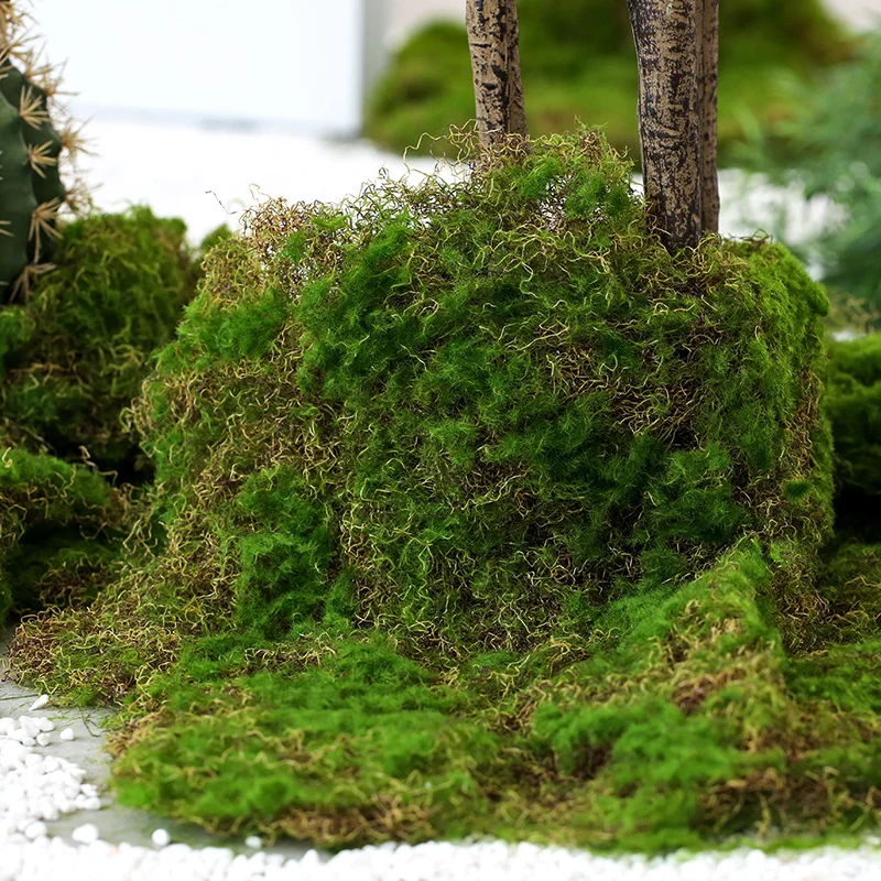 

Artificial Moss Lawn Grass Garden, Fake Turf, Green Plant for Party, Micro Landscape Decoration, DIY Craft, 50x50cm