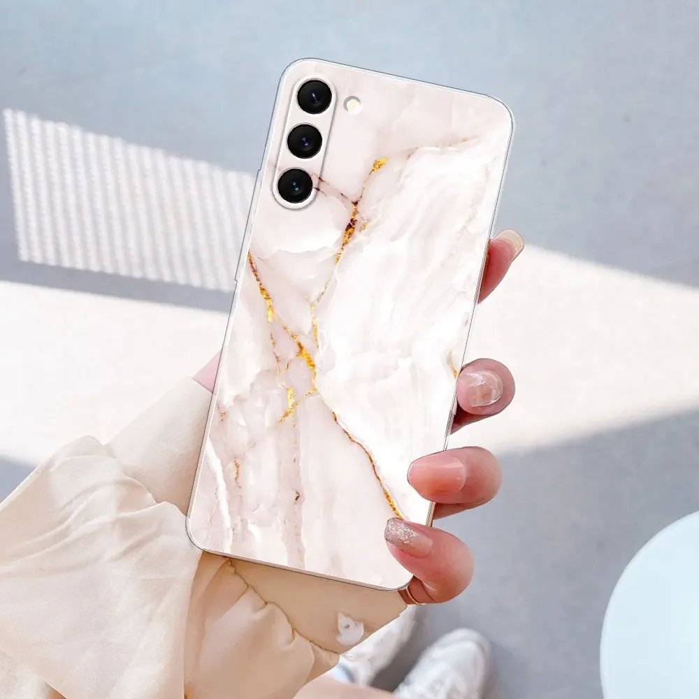 Clear Soft Silicone Phone Case Cover - Compatible with S23 Series