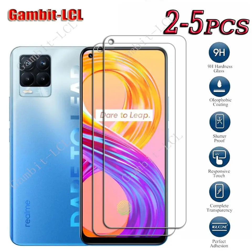 TingYR Vetro Temperato Per Realme 8 PRO (2+2): Protezione Schermo E Fotocamera 9H Anti Graffio, HD