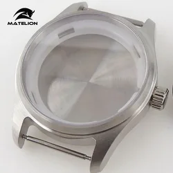 Premium Dive Watch Case with AR Sapphire Crystal & Glass Back - 200M Water Resistance, Stainless Steel Construction - Fit NH35 NH36 (39mm case - solid)