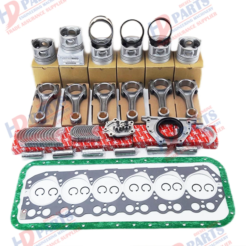 

TD42 Cylinder Liner Sleeve Piston Head Gasket Set For NISSAN Engine Overhaul Repair Parts Kit