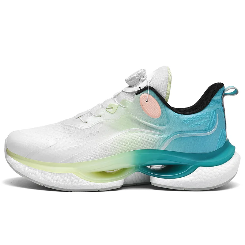 2024 New Men's Outdoor Mesh Breathable Sneakers cushioned casual Running Shoes Basic Board Cushioning Summer