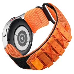 Camouflage Nylon Watch Strap - 20mm 22mm for 22mm (Orange)