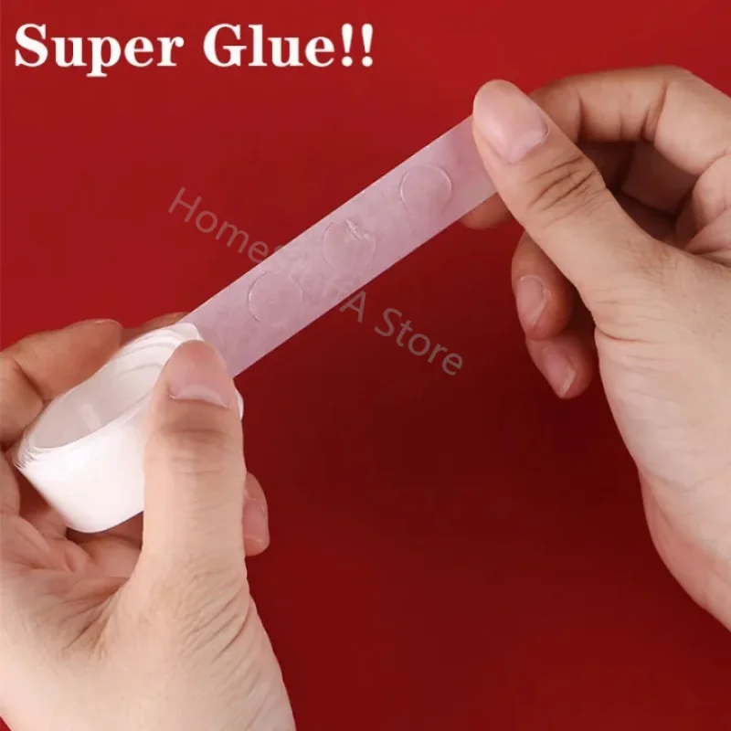 Balloon Stickers 100 Dots Balloon Attachment Glue Dot DIY Adhesive Double Sided Wall Balloon Stickers for Party Wedding Decoration Wax Base Stand balloon stickers