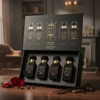 Coffret cadeau de parfum pour femme KAYALI, 4*10ml, parfum naturel longue durée, frais, doux, élégant, floral, fruité, musqué, deux senteurs 4