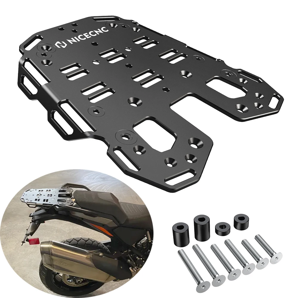 1X Portapacchi Posteriore Per Ktm 1290 Super Adventure R 2021 2022 2023 1290 Super Adventure S Topcase Rack Adapter Staffa Di Montaggio