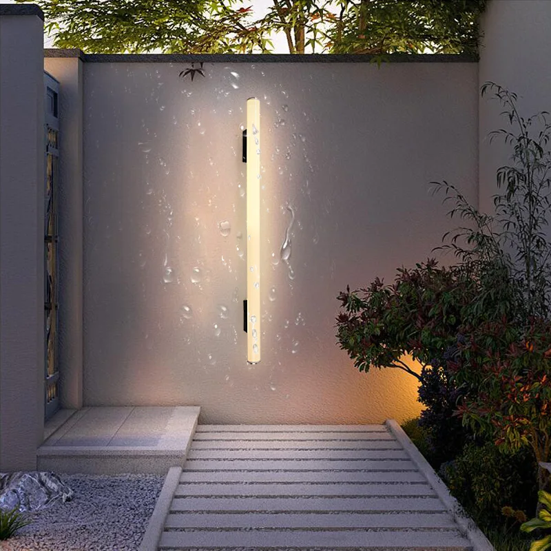 

Настенный светодиодный светильник, 110 В переменного тока, 220 В, водонепроницаемый, IP65, длинный, водонепроницаемый