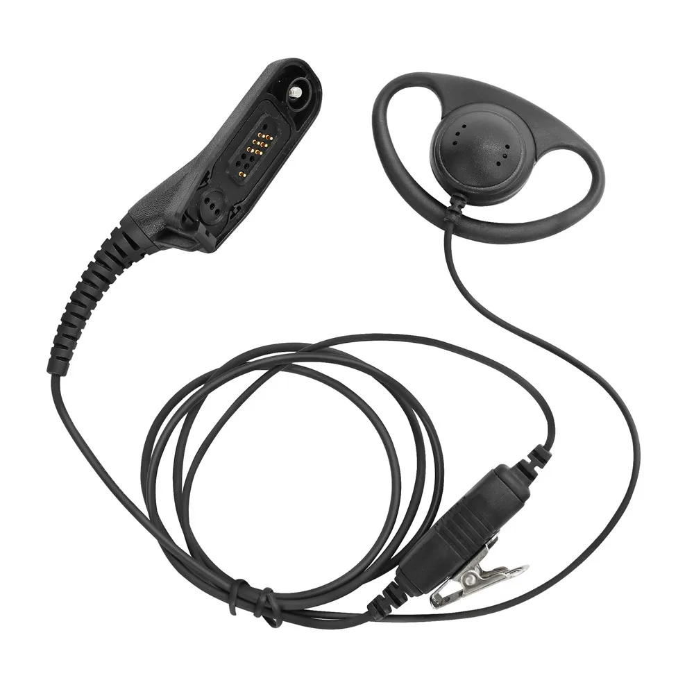 D Style Earpiece Replacement for APX6500 APX7000 XPR6300 XPR6350 XPR6380 Radio Headset