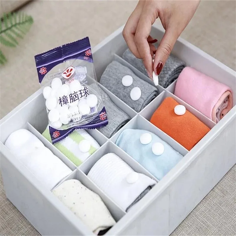 20Packs/400Pcs Household Mothballs Mildew-Proof Pills Insect Repellent Balls for Drawers Storage Boxes Closet Moth Ball Wardrobe