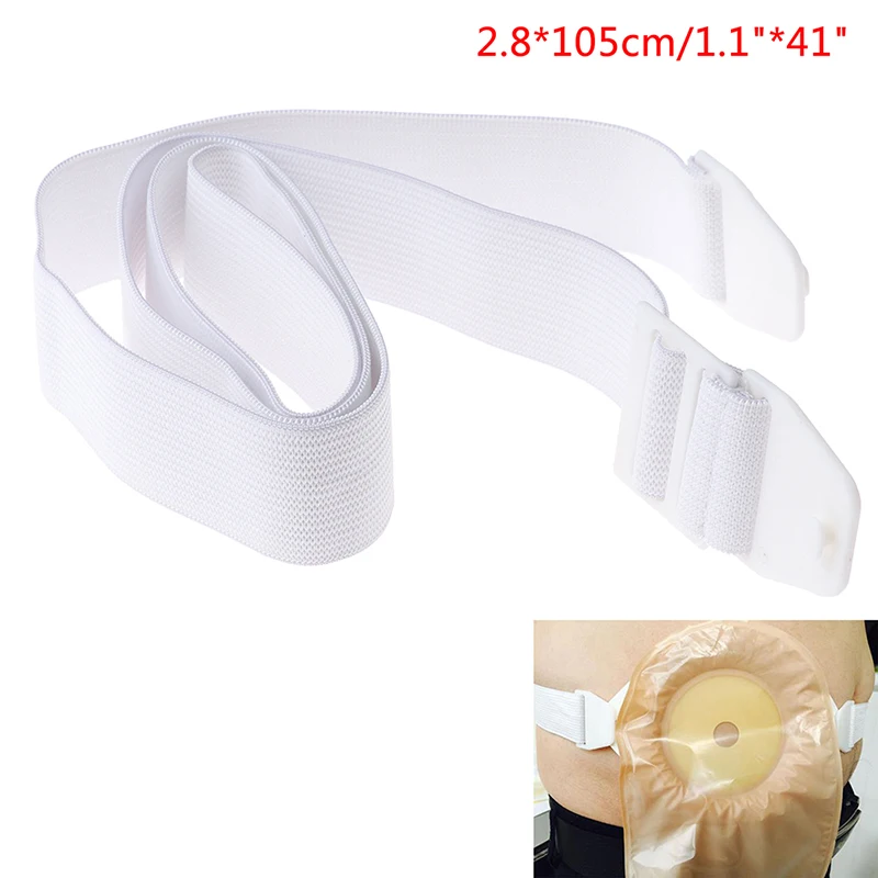 Adjustable Stoma Reinforcement Belt, Fix Colostomy Bag For Sports, Elastic Waistbelt And Fastener Plate