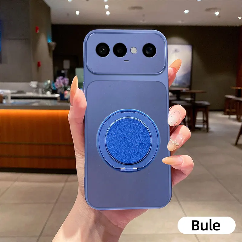 Luxury Shockproof Back Bumper Soft Phone Case with Bracket