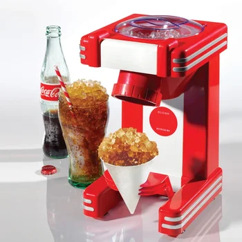 RSM702 Shaved Ice Machine Home Small Mini Smoothie Machine Snowflake Machine Sand Ice Machine Milk Tea Shop Special Ice Crusher 1